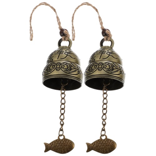 Assorted color metal wind bell - color,