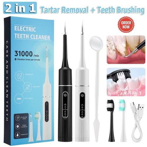 2in1 ultrasonic tooth cleaner - 2in1,