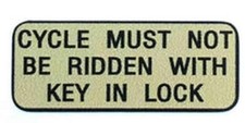 RALEIGH "Cycle must not be