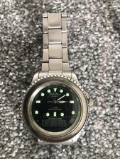 Men’s Philip Persio Quartz ChronoAlarm Wrist Watch Water Resistant 3ATM 