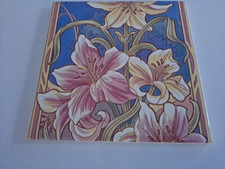 Tile reproduction fireplace - 1,
