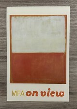 Mark Rothko Art Show Postcard