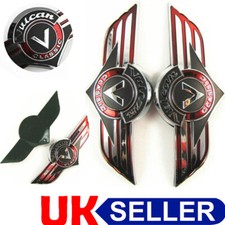 2X Motorcycle Gas Sticker