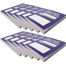 Vehicle Daily Check & Defect Duplicate Book 50 pages HGV Truck Van (PACK OF 10)