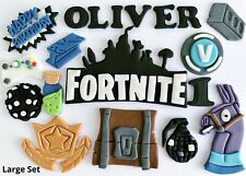 Edible Fondant Fortnite Cake