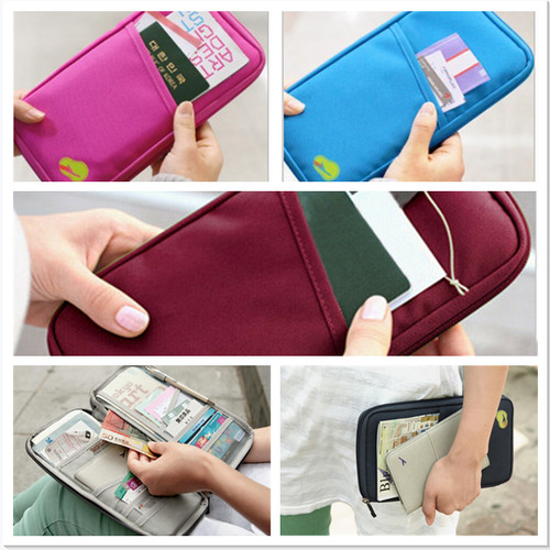 Zipped passport holder - zipped,