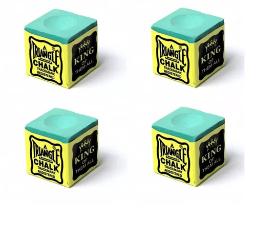 Pieces green triangl snooker - 4,