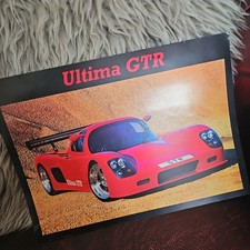 Ultima GTR Poster Brochure