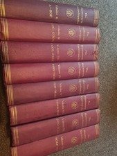 The Harmsworth  Encyclopedias  Very Old  Set Of  8 