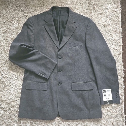 New men grey lined - new, f&f