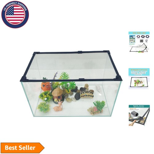 Adjustable magnetic fish tank - magnetic,