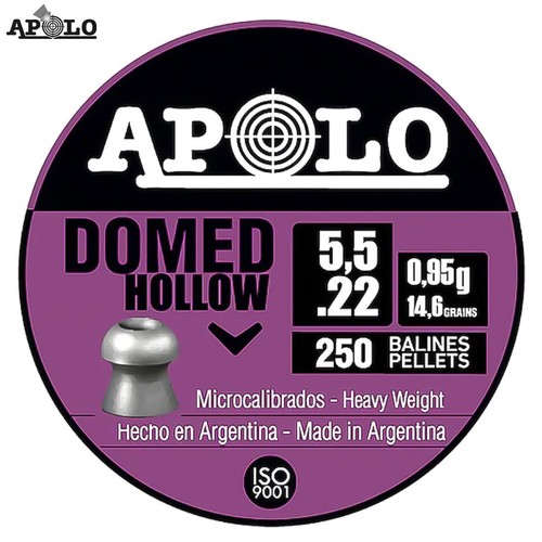 Apolo domed hollow 22 - apolo,