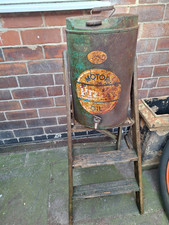 vintage Pratts Oil Drum