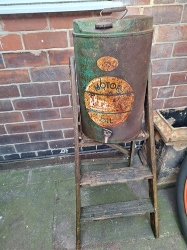 Vintage pratts oil - vintage, drum