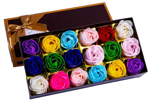 18x soap rose flower - flower, gift