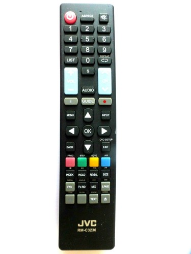 Jvc lcd remote control - jvc,