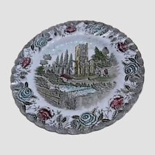 British Anchor English Country Scenes Decorative/Usable Salad Plate 3 9" VGC