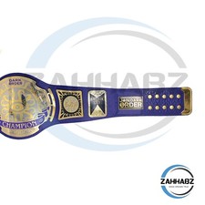 Brodie Lee Tribute Dark Order Champion Wrestling Belt Adult Replica Blue 2mm