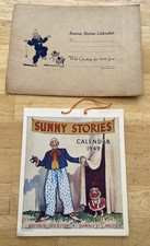 Enid Blyton 1949 Calendar Ex-Shop Stock As New in Original Envelope Rare Thus!
