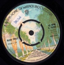 Alan Price O Lucky Man! 7"