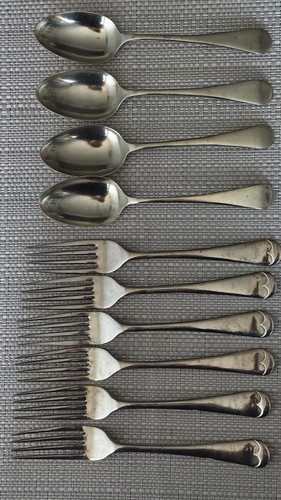 Vintage 10pc stainless nickel - vintage,