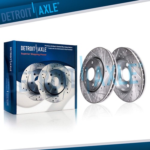 Front drilled disc brake - front,