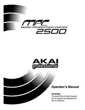 Akai MPC2500 Owners