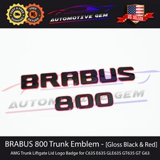 BRABUS 800 Emblem GLOSS BLACK