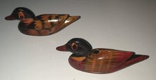 MANDARIN DUCK PAIR OF WOODEN