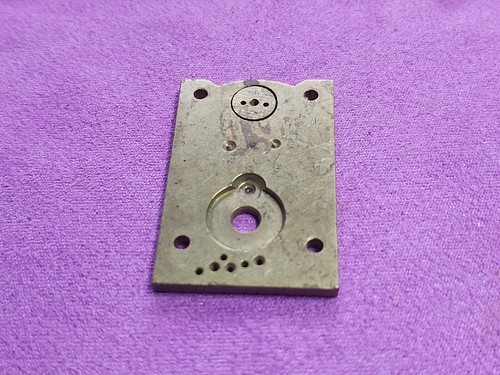 Platform plate clock - -,