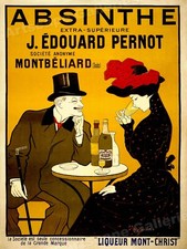 Absinthe 1905 Vintage Style Liquor Advertising Art Poster - 24x32