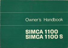 SIMCA 1100 LS GLS SPECIAL and