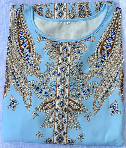 Light blue long sleeved - light, long-sleeved