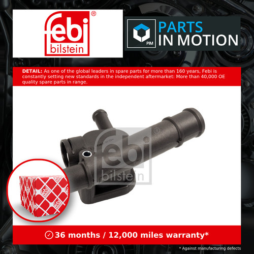 Coolant flange pipe fits vw - coolant,