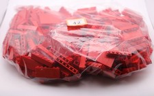 500x Lego 1x6 Red Bricks