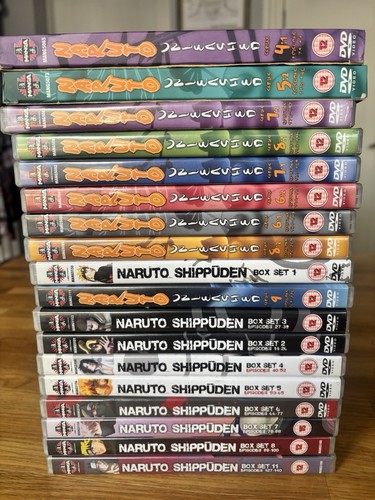 Naruto dvd bundle - dvd, disks
