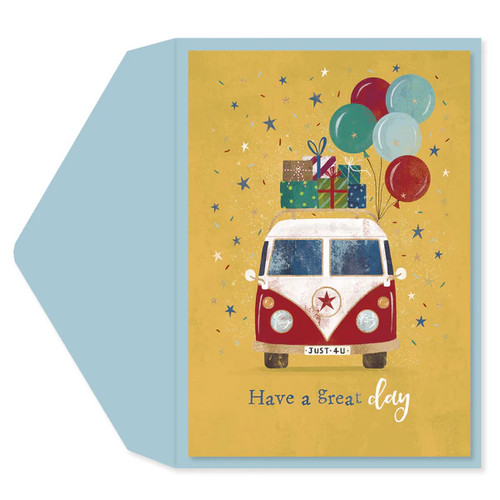 Graphique party bus birthday - graphique,