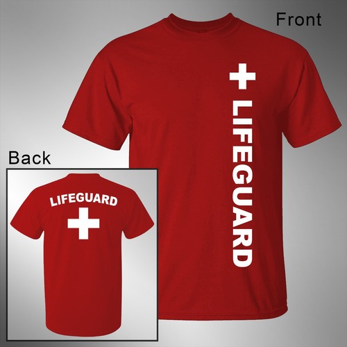 Lifeguard red shirt or - lifeguard,, t-shirt