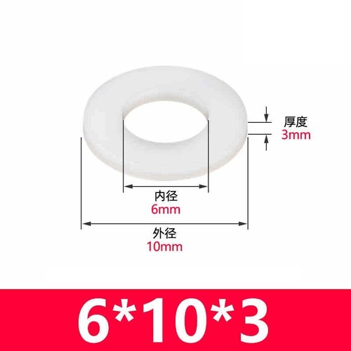 Nylon washers form flat - washers,