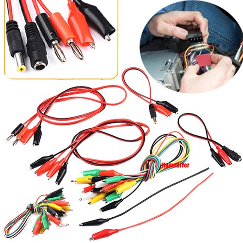 Insulated crocodile clip wire - insulated,
