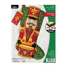 Bucilla 18" Felt Christmas