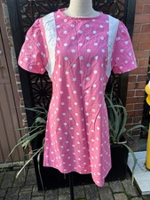 vintage 1960s Pink Spotty