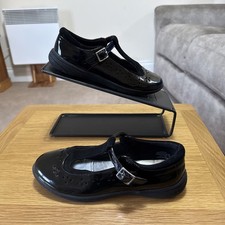 MATALAN GIRLS PATENT BLACK