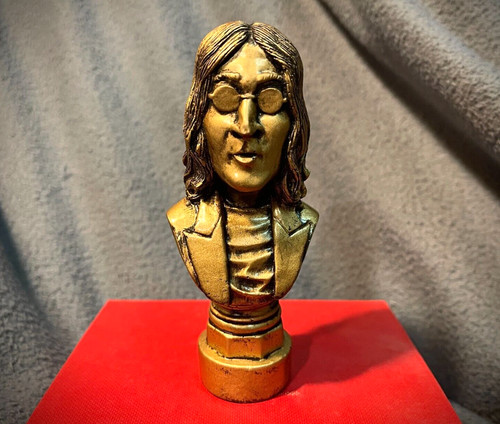 John lennon miniature - miniature, golden