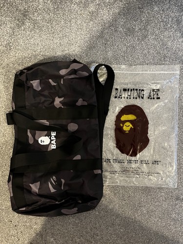 Bathing ape grey camo - bathing,