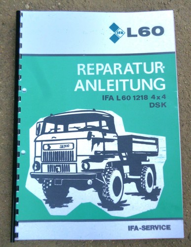 Ifa l60 1218 4x4 tipper - ifa, repair