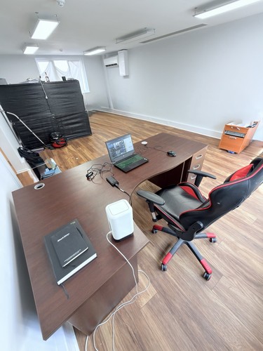 Executive shaped office desk - executive,