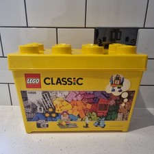 Lego 10698 Yellow 8 Stud Brick Storage Container Storage Box & Lid Only