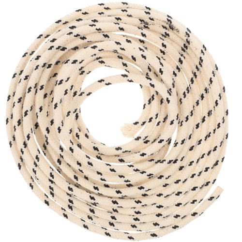 Braided cotton wicks - braided, for