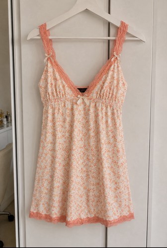 Pink floral lace - floral, slip